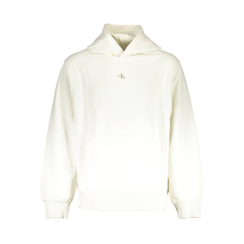 CALVIN KLEIN FELPA SENZA ZIP UOMO BIANCO CALVIN KLEIN FELPA SENZA ZIP UOMO BIANCO