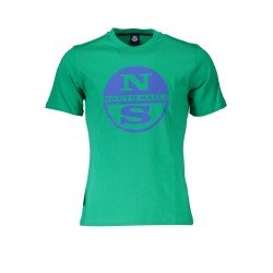 NORTH SAILS T-SHIRT MANICHE CORTE UOMO VERDE