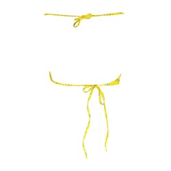 KARL LAGERFELD BEACHWEAR COSTUME PARTE SOPRA DONNA GIALLO