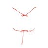 KARL LAGERFELD BEACHWEAR COSTUME PARTE SOPRA DONNA ROSSO
