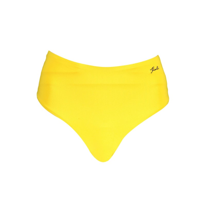 KARL LAGERFELD BEACHWEAR COSTUME PARTE SOTTO DONNA GIALLO KARL LAGERFELD BEACHWEAR COSTUME PARTE SOTTO DONNA GIALLO
