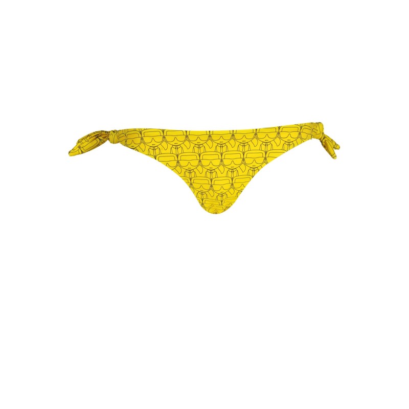 KARL LAGERFELD BEACHWEAR COSTUME PARTE SOTTO DONNA GIALLO KARL LAGERFELD BEACHWEAR COSTUME PARTE SOTTO DONNA GIALLO