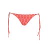 KARL LAGERFELD BEACHWEAR COSTUME PARTE SOTTO DONNA ROSSO