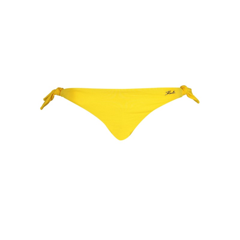 KARL LAGERFELD BEACHWEAR COSTUME PARTE SOTTO DONNA GIALLO KARL LAGERFELD BEACHWEAR COSTUME PARTE SOTTO DONNA GIALLO