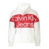 CALVIN KLEIN FELPA SENZA ZIP UOMO BIANCO