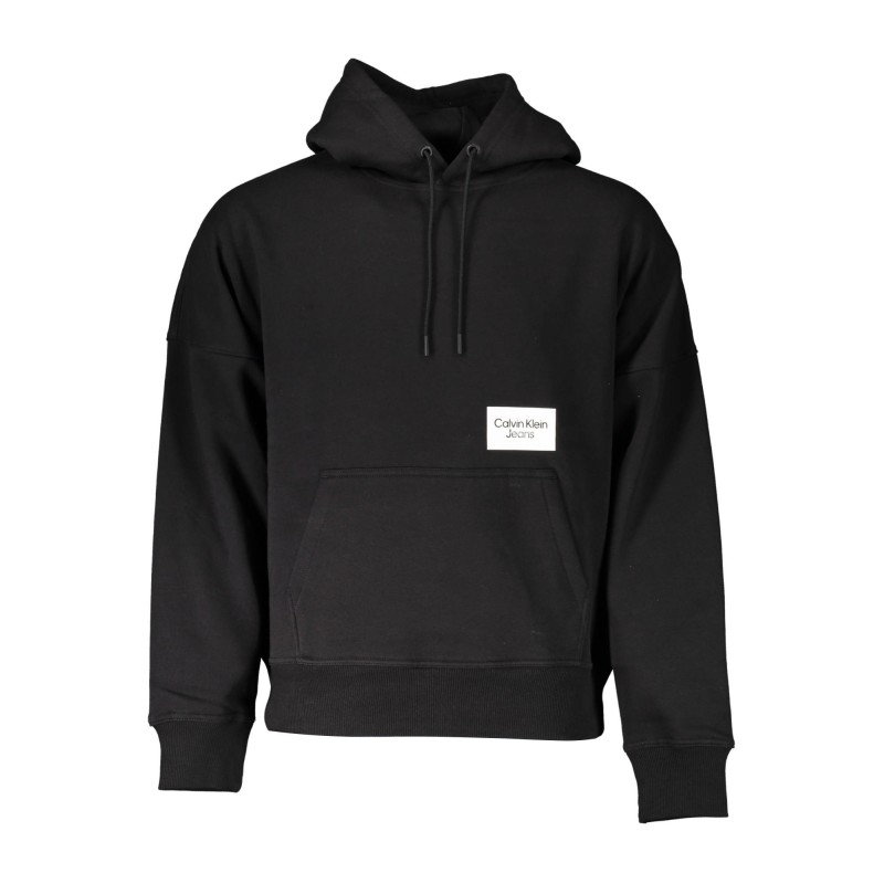 CALVIN KLEIN FELPA SENZA ZIP UOMO NERO CALVIN KLEIN FELPA SENZA ZIP UOMO NERO