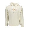 CALVIN KLEIN FELPA SENZA ZIP UOMO BIANCO