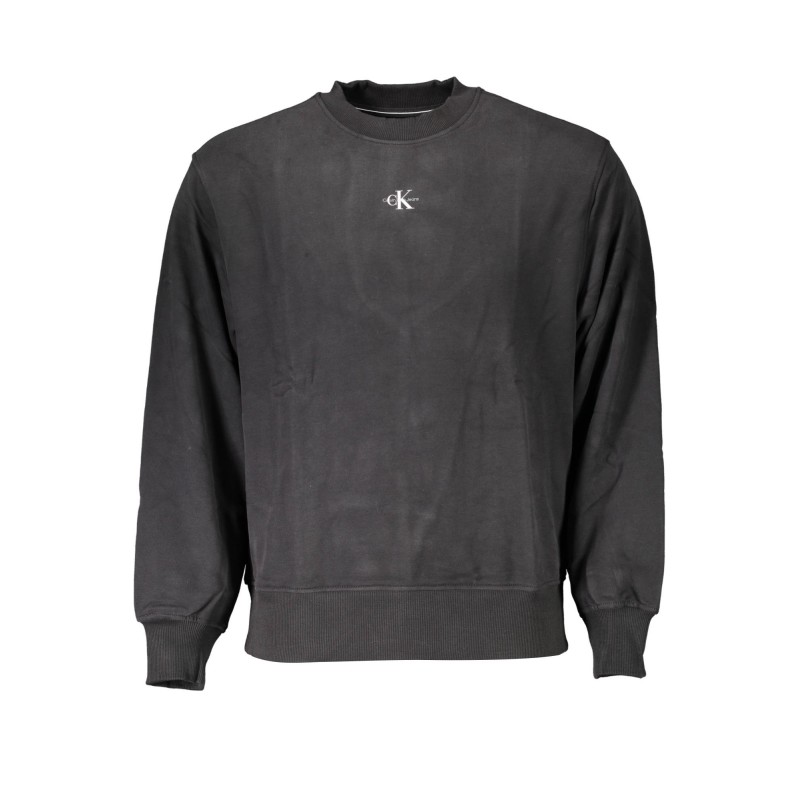 CALVIN KLEIN FELPA SENZA ZIP UOMO NERO CALVIN KLEIN FELPA SENZA ZIP UOMO NERO