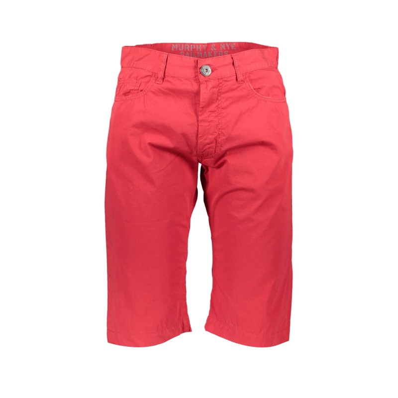 MURPHY&NYE PANTALONE BERMUDA UOMO ROSSO MURPHY&NYE PANTALONE BERMUDA UOMO ROSSO