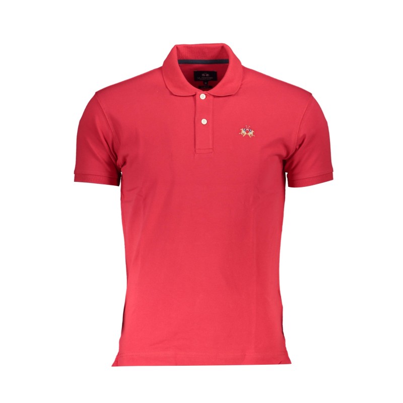 LA MARTINA POLO MANICHE CORTE UOMO ROSSO LA MARTINA POLO MANICHE CORTE UOMO ROSSO