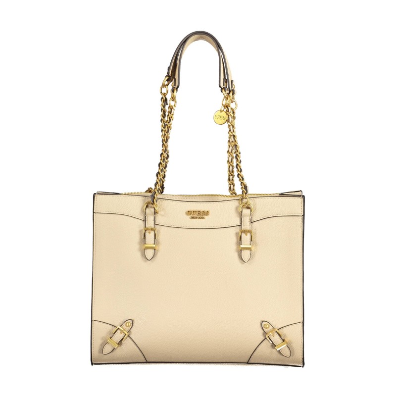 GUESS JEANS BORSA DONNA BEIGE GUESS JEANS BORSA DONNA BEIGE