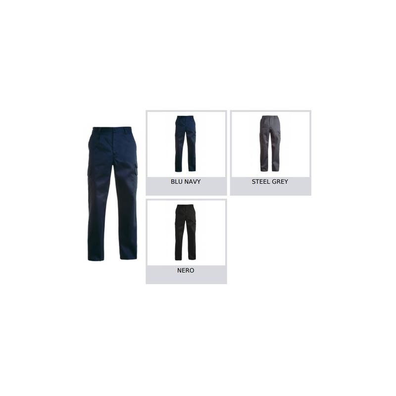 Pantalone CARGO WINTER unisex invernale con elastici laterali e passanti in vita