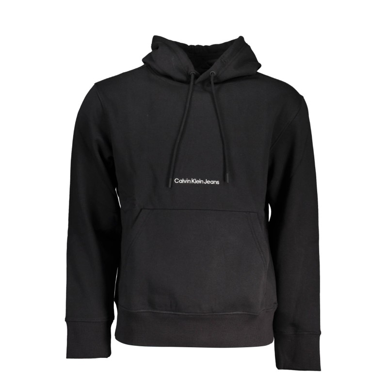 CALVIN KLEIN FELPA SENZA ZIP UOMO NERO CALVIN KLEIN FELPA SENZA ZIP UOMO NERO