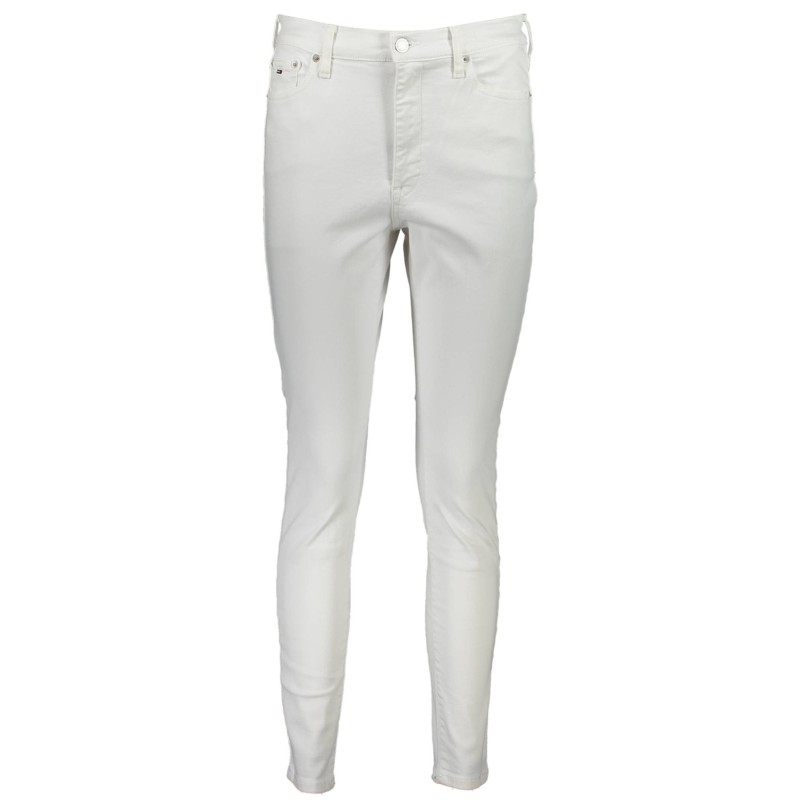 TOMMY HILFIGER JEANS DENIM DONNA BIANCO TOMMY HILFIGER JEANS DENIM DONNA BIANCO