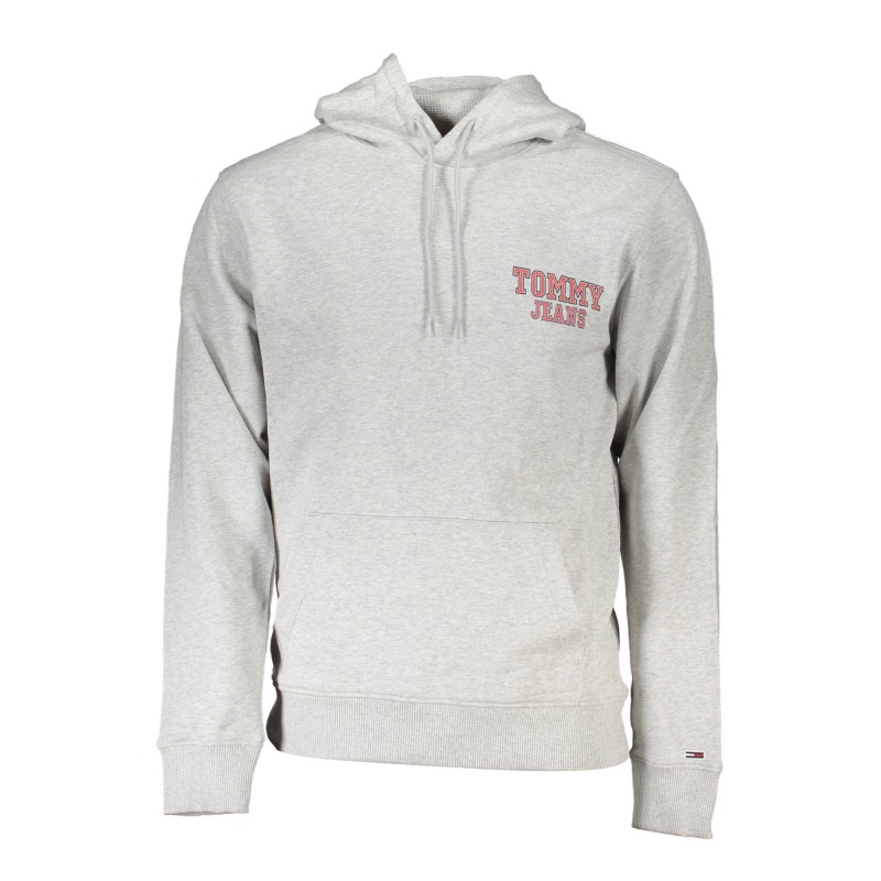 TOMMY HILFIGER FELPA SENZA ZIP UOMO GRIGIO TOMMY HILFIGER FELPA SENZA ZIP UOMO GRIGIO