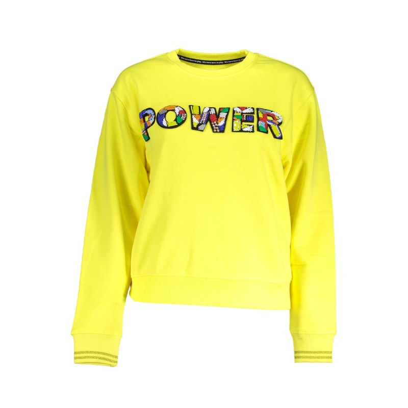 DESIGUAL FELPA SENZA ZIP DONNA GIALLO DESIGUAL FELPA SENZA ZIP DONNA GIALLO