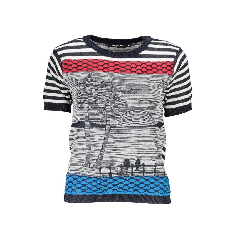 DESIGUAL MAGLIA DONNA BLU DESIGUAL MAGLIA DONNA BLU