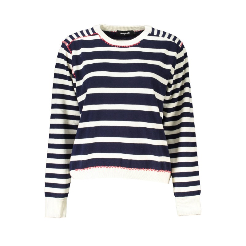 DESIGUAL MAGLIA DONNA BLU DESIGUAL MAGLIA DONNA BLU