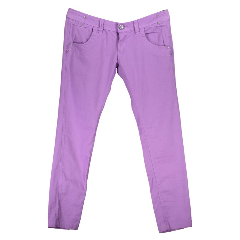 DATCH PANTALONE DONNA VIOLA DATCH PANTALONE DONNA VIOLA
