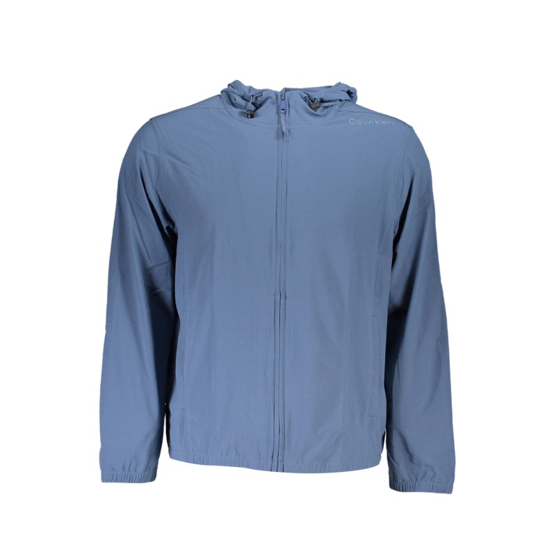 CALVIN KLEIN FELPA CON ZIP UOMO BLU CALVIN KLEIN FELPA CON ZIP UOMO BLU