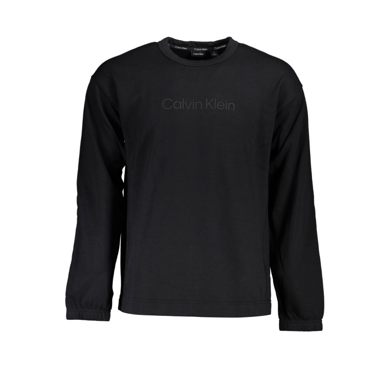 CALVIN KLEIN FELPA SENZA ZIP UOMO NERO CALVIN KLEIN FELPA SENZA ZIP UOMO NERO