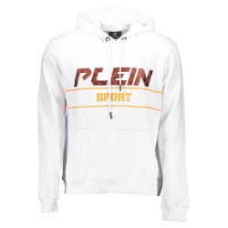 PLEIN SPORT FELPA SENZA ZIP UOMO BIANCO