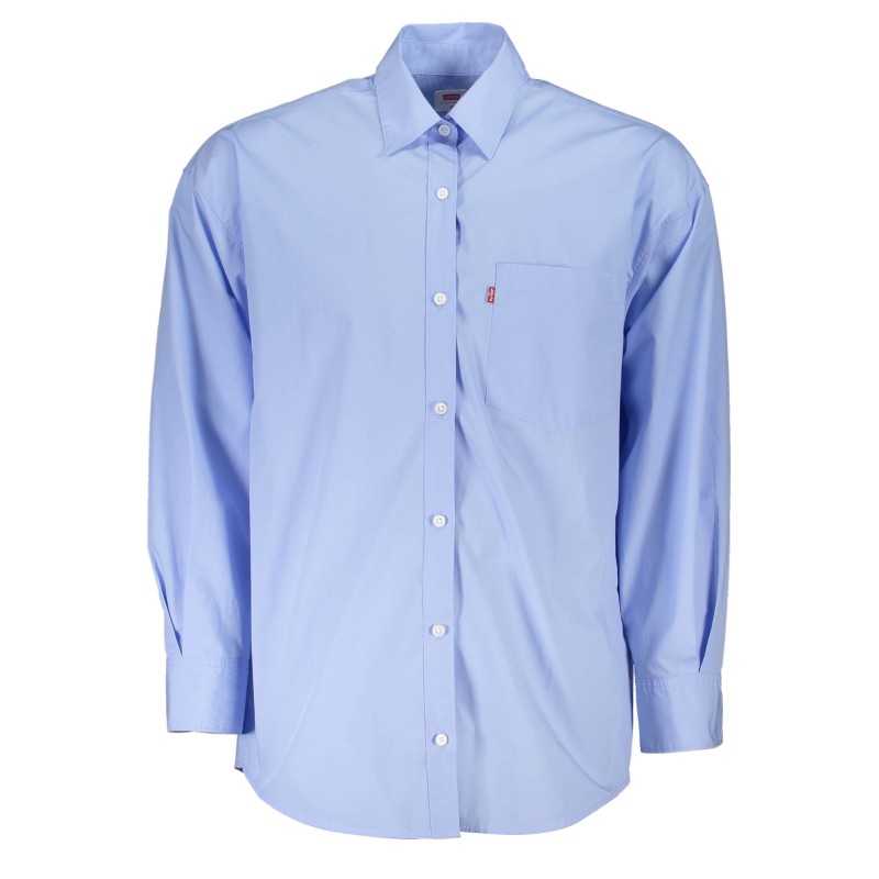 LEVI'S CAMICIA MANICHE LUNGHE UOMO AZZURRO LEVI'S CAMICIA MANICHE LUNGHE UOMO AZZURRO