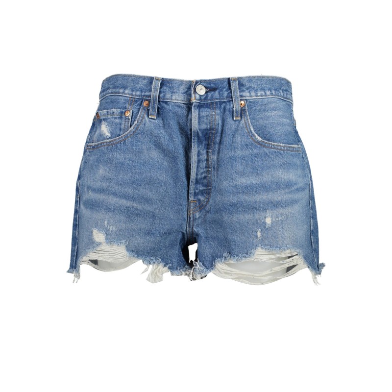 LEVI'S JEANS SHORT DONNA BLU LEVI'S JEANS SHORT DONNA BLU