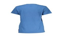 LEVI'S T-SHIRT MANICHE CORTE DONNA BLU