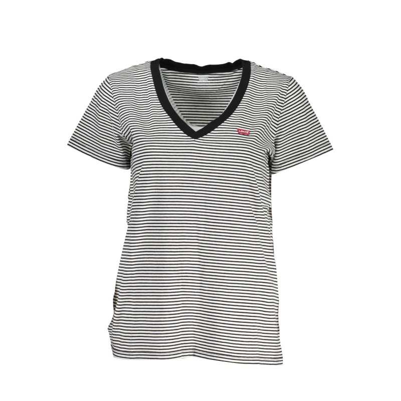 LEVI'S T-SHIRT MANICHE CORTE DONNA NERO LEVI'S T-SHIRT MANICHE CORTE DONNA NERO