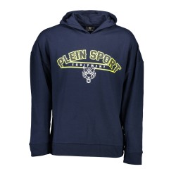 PLEIN SPORT FELPA SENZA ZIP UOMO BLU