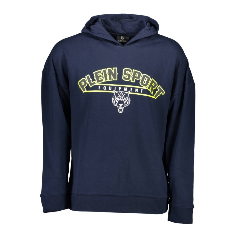 PLEIN SPORT FELPA SENZA ZIP UOMO BLU