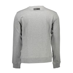 PLEIN SPORT FELPA SENZA ZIP UOMO GRIGIO