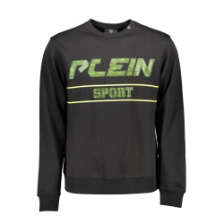 PLEIN SPORT FELPA SENZA ZIP UOMO NERO