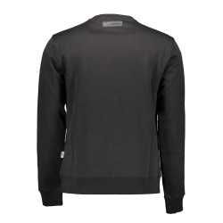 PLEIN SPORT FELPA SENZA ZIP UOMO NERO