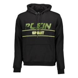 PLEIN SPORT FELPA SENZA ZIP UOMO NERO