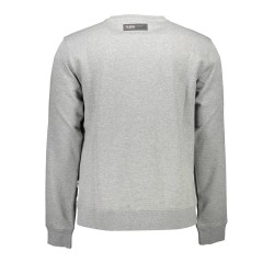 PLEIN SPORT FELPA SENZA ZIP UOMO GRIGIO