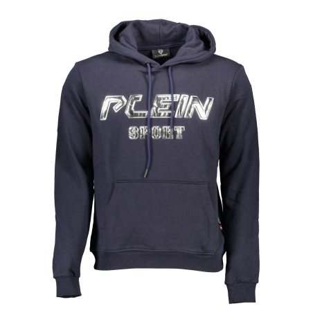 PLEIN SPORT FELPA SENZA ZIP UOMO BLU