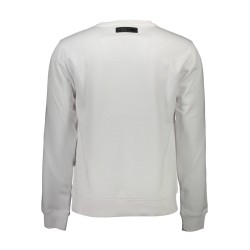 PLEIN SPORT FELPA SENZA ZIP UOMO BIANCO