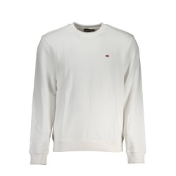 NAPAPIJRI FELPA SENZA ZIP UOMO BIANCO