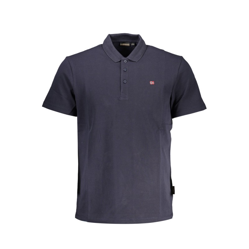 NAPAPIJRI POLO MANICHE CORTE UOMO BLU NAPAPIJRI POLO MANICHE CORTE UOMO BLU