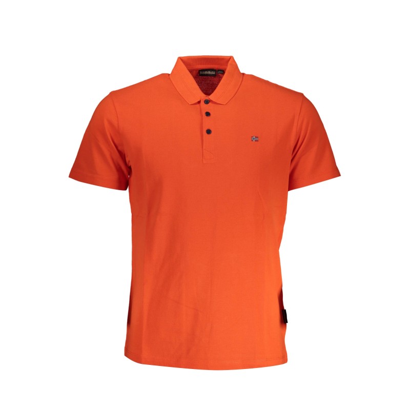 NAPAPIJRI POLO MANICHE CORTE UOMO ROSSO NAPAPIJRI POLO MANICHE CORTE UOMO ROSSO
