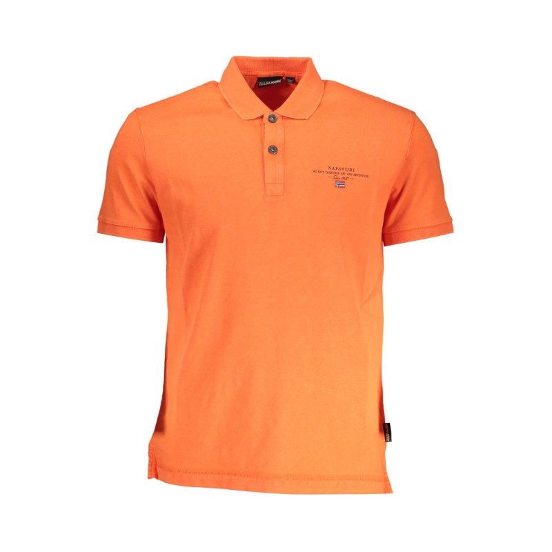 NAPAPIJRI POLO MANICHE CORTE UOMO ROSSO NAPAPIJRI POLO MANICHE CORTE UOMO ROSSO