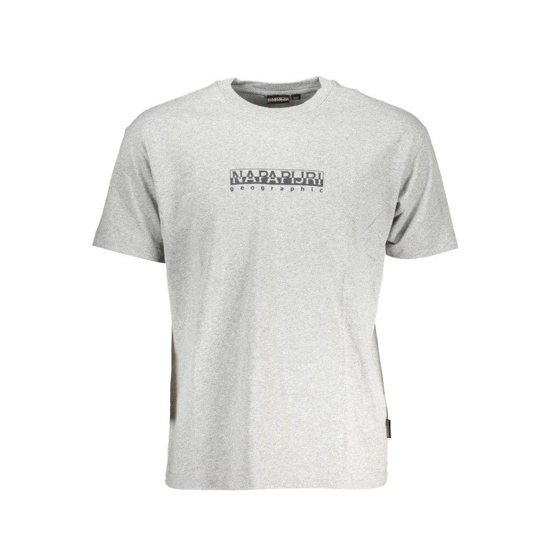 NAPAPIJRI T-SHIRT MANICHE CORTE UOMO GRIGIO NAPAPIJRI T-SHIRT MANICHE CORTE UOMO GRIGIO