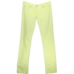 RE-START PANTALONE DONNA GIALLO