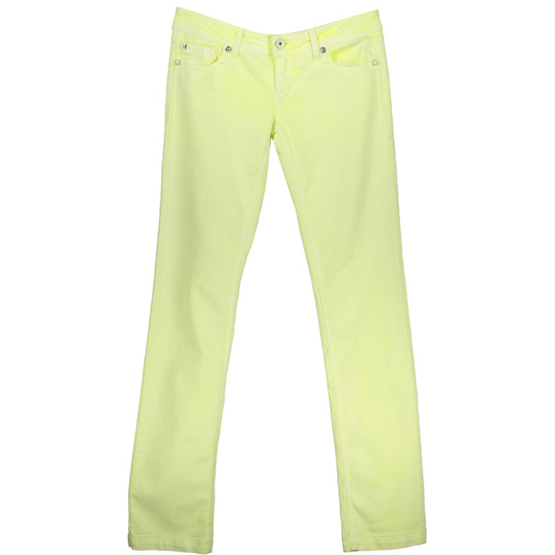 RE-START PANTALONE DONNA GIALLO RE-START PANTALONE DONNA GIALLO