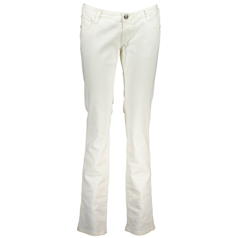RE-START PANTALONE DONNA BIANCO RE-START PANTALONE DONNA BIANCO