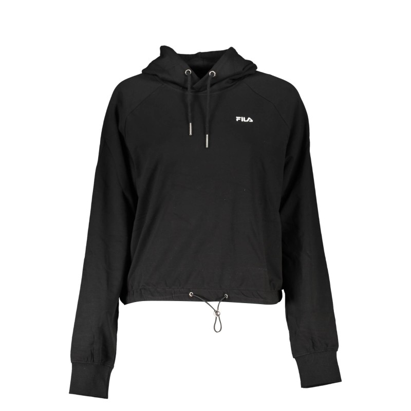 FILA FELPA SENZA ZIP DONNA NERO FILA FELPA SENZA ZIP DONNA NERO