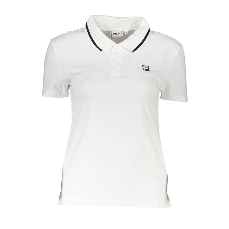 FILA POLO MANICHE CORTE DONNA BIANCO FILA POLO MANICHE CORTE DONNA BIANCO