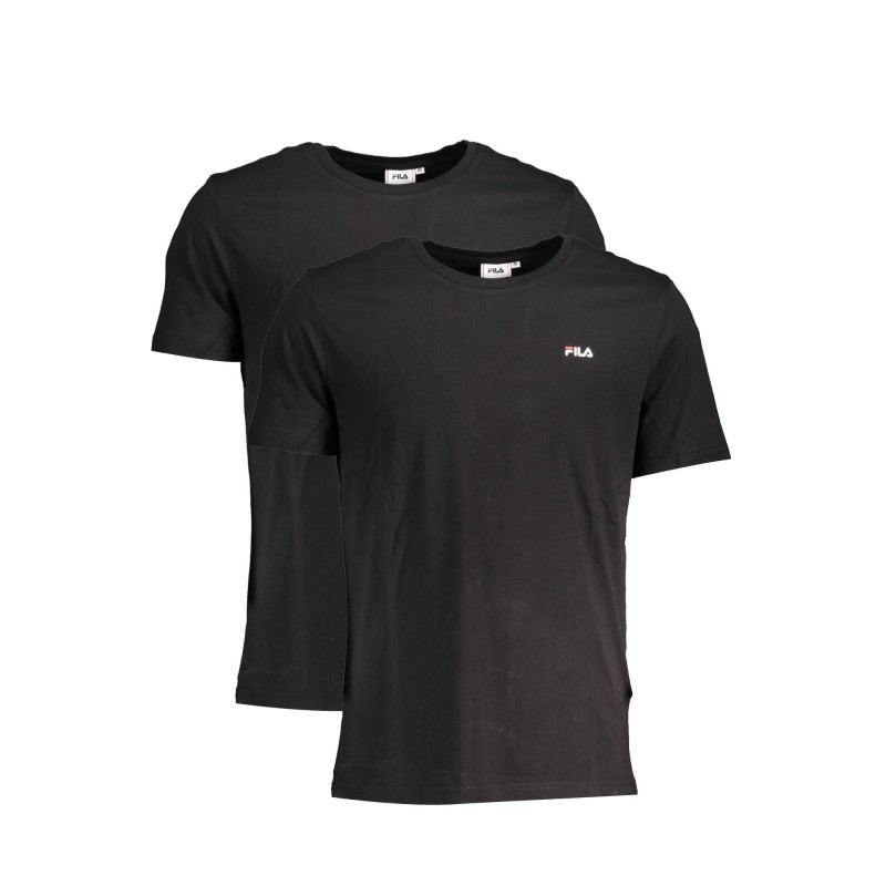 FILA T-SHIRT MANICHE CORTE UOMO NERO FILA T-SHIRT MANICHE CORTE UOMO NERO